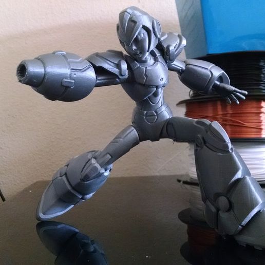 Megaman X Posed Figurine