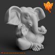 mo-26642374419-2.jpg Shurpakarna Ganesha - Listens with Ears Like Winnowing Fans