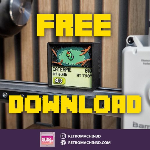 Caterpie - 3D model önizlemesi