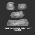 cute-moss-rock-plant-pot-bundle.jpg cute moss rock plant pot bundle