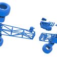 65.jpg Diecast Front engine AWD dragster Scale 1:25