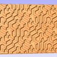 Mazed.jpg 3D Relief Panel