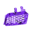 left grid.stl Seat Leon Toledo 1m 99-05. Верхняя внешняя сотовая решетка переднего бампера.