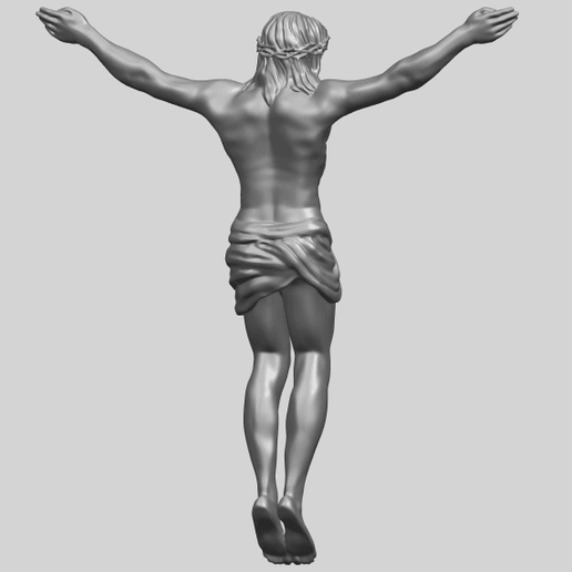 21_TDA0230_Jesus_iA07.png Fichier 3D gratuit Jésus 01 - en haut・Modèle pour impression 3D à télécharger, GeorgesNikkei