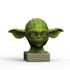 Sans titre-1.jpg STL-Datei yoda herunterladen • Objekt für den 3D-Druck, yoda3d