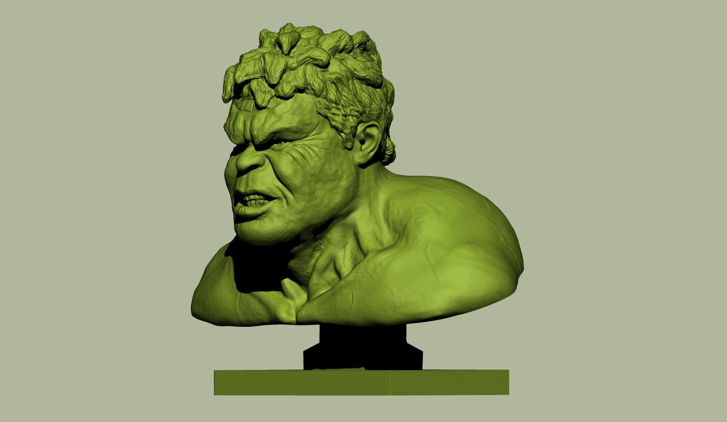 8.jpg Archivo STL Hulk marvel・Plan para descargar y imprimir en 3D, rumit