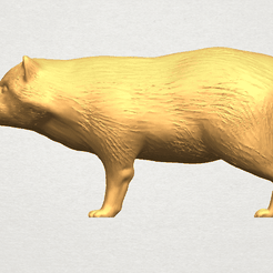 TDA0601 Fox A01 ex350.png Free 3D file Fox・Design to download and 3D print