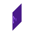 3_purple_mirrored_parallelogram_tangram.stl 3D Pyramid Tangram with Sphinx Holder