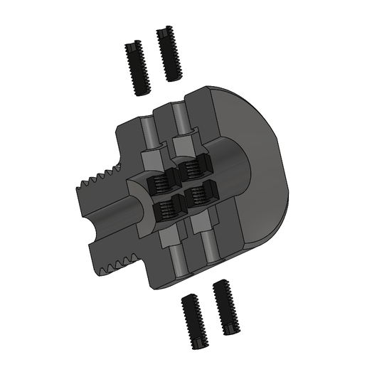 ⚖️ M20x2.5 Threaded Adapter for Non-Threading 1/2 Barrels・Free STL File ...