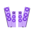 все колонки.obj Titan Speakerman 3D model