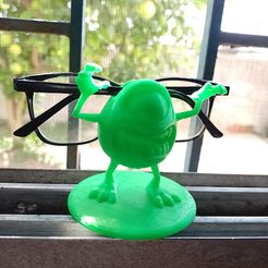Free STL file Sully Faced Mike Wazowski Bookmark・3D print object to  download・Cults