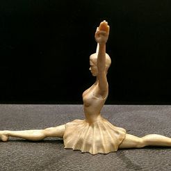 Ballet Dancer_5.jpg Free STL file Ballet Dancer・3D printer design to download