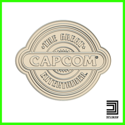 capcom-medal-01.png Archivo 3D Medalla Capcom Arcade・Plan para descargar y imprimir en 3D