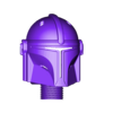 Bath Bomb Wand _ Mandalorian _ A - Thread.stl Mandalorian Bath Bomb Wand (Threaded)