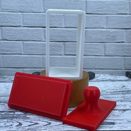 Bar Embed Mold-Commercial License 3D model