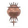 Spiky-Thurible-attached-medallion.png Ghost Inspired Spiky Thurible