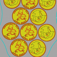 8addfaa7-7a1c-4fbd-9deb-63dabdd11f3e.png Pokemon Go Community Day #85 coin - Bellsprout