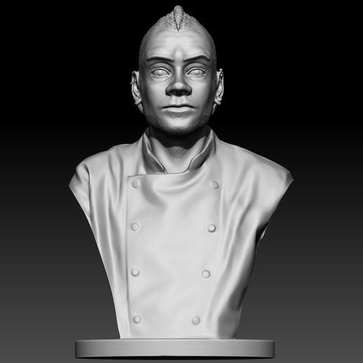 Bust recreation Dabiz Muñoz 3D model