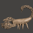 Screenshot_5.png Scorpion Ready to Sting - Voronoi Style and LowPoly Mixture Model