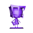 Gaz on base.stl Gaz | Invader Zim 👾🦇