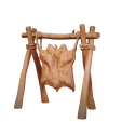 Drying-Hide.png Native American Village Set #1