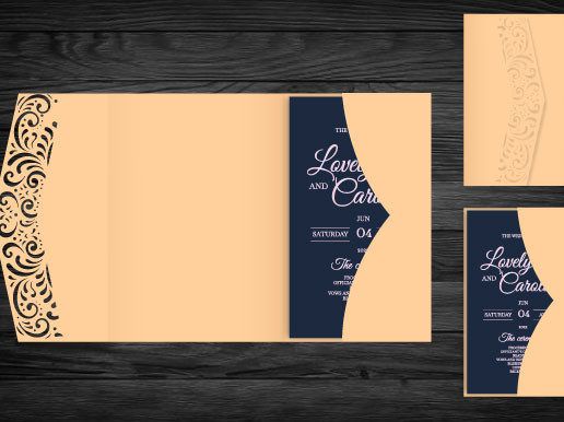 📦 Package of 7 Invitations wedding, baptism, XV years, Anniversary ...