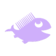 Fish.stl Фантазийные расчески океан - Фантазийные расчески океан
