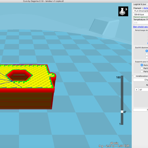Gura by Degome 2.1.9 - tendeur vi copie.st Logica jour yment (Acheter du fament creux Renforcé (33%) Rapice (0.20 mm) Standard (0.15 mm) Fin (0.10 mm) Partout (intérieur pidce incls) ne0) Amélioration de a surface d a7 min = BEY = O60 SU} Top custom Magis
