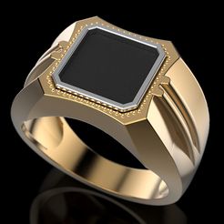 Man-ring-18-1.jpg Fichier STL Bague homme 18・Modèle à imprimer en 3D à télécharger