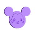 Mickey.stl Mickey MouseLASER, CNC 3D PRINTABLE FILE