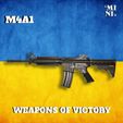 ae MGA VU PGaee GP \uGy ayy 3D model M4A1