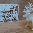 IMG_20181117_135223.jpg Reindeer christmas card kit 3d print