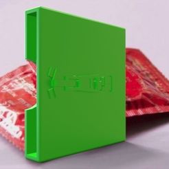 estuche c.jpg Бесплатный STL файл Condom case・Объект для скачивания и 3D печати