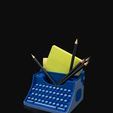 DSC02063.jpg Typewriter Sticky Note Holder