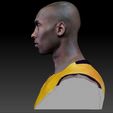 Kobe_0026_Layer 6.jpg Kobe Bryant 3 Textured 3D Print Busts