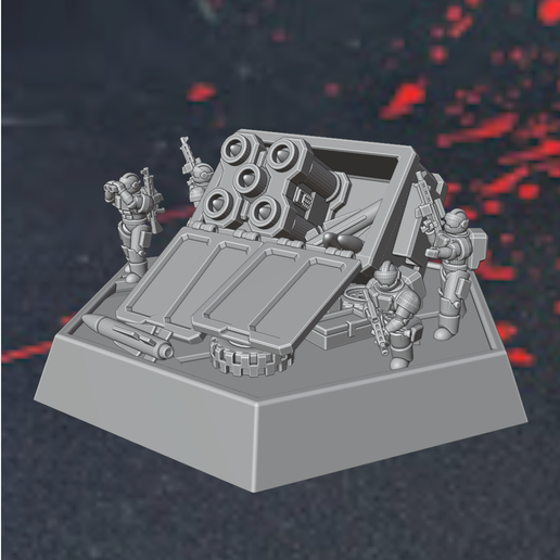 BattleTech Arrow IV Missile Artillery Infantry