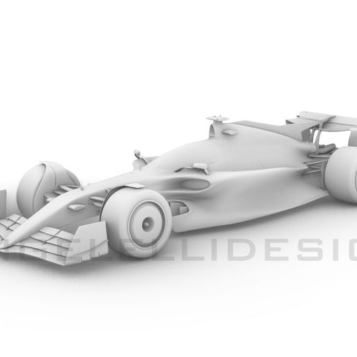 Télécharger fichier STL Ferrari Formula1 2025 F1 Concept • Plan pour