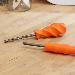 download-16.png Free STL file Drill Bit Handles・3D printer design to download