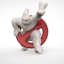undiscovered-3d-model-obj-mtl-fbx-stl-3mf (2).jpg STL file ghostbusters - ghostbusters - logo・Design to download and 3D print