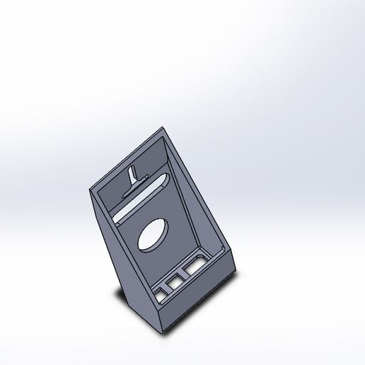 wall supported mobile holder while charging