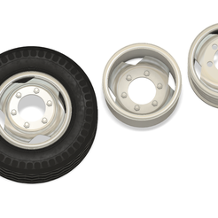 Ori_1c.png Set of truck wheels with tires and dual rear