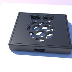 boite-module-compute-4.jpg Archivo STL gratis Caja Raspberry Pi Compute module 4 con placa portadora MinCab・Objeto de impresión 3D para descargar