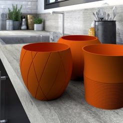 pots-de-fleurs.jpg STL-Datei Tontopf・3D-druckbare Vorlage zum herunterladen