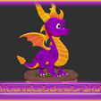 1.png Spyro - Reignited Triology Based Spyro the Dragon - 3D print model