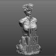 7.jpg THE LAST OF US - CLICKER/BUST - FEMALE