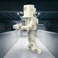 sdroid4.JPG STL-Datei 28mm Hefter Kampfdroide Miniatur kostenlos・3D-Druck-Modell zum herunterladen