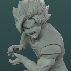 ggok2.png Archivo 3D Goku - Dragon Ball Super - 1/6・Modelo para descargar y imprimir en 3D