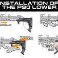 19-PR-P90-install-lower.jpg UNW P90 styled Bullpup for the Tippmann 98 Custom NON-Platinum edition (the DOVE tail version)