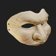 Mask-13-5.jpg Oni Mask 12 Angry Demon Half Face