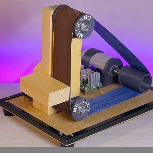 home-made belt sander